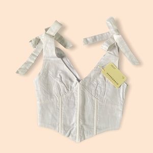 PEPPERMAYO PARISIAN LIFE BUSTIER CROP CORSET BRAND NEW WITH TAGS